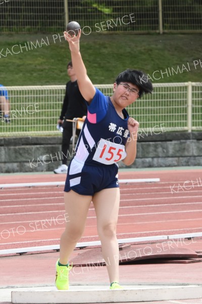 女子砲丸投げ