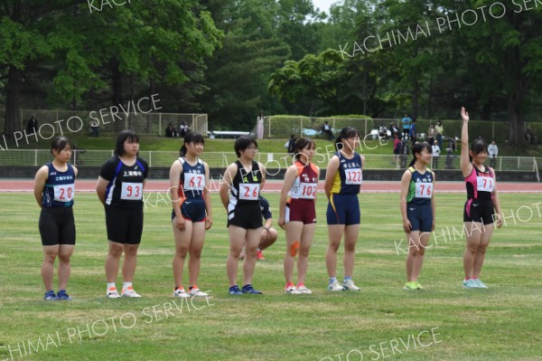 女子砲丸投げ