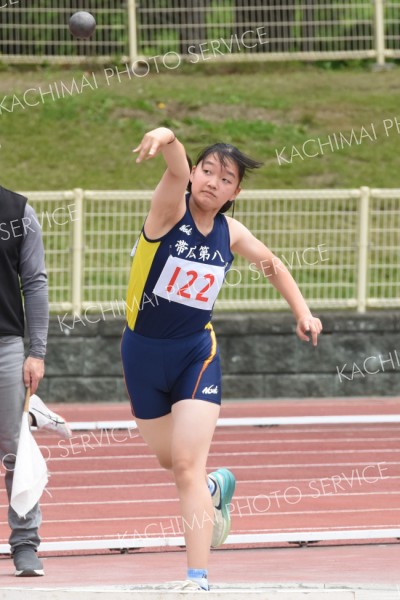 女子砲丸投げ