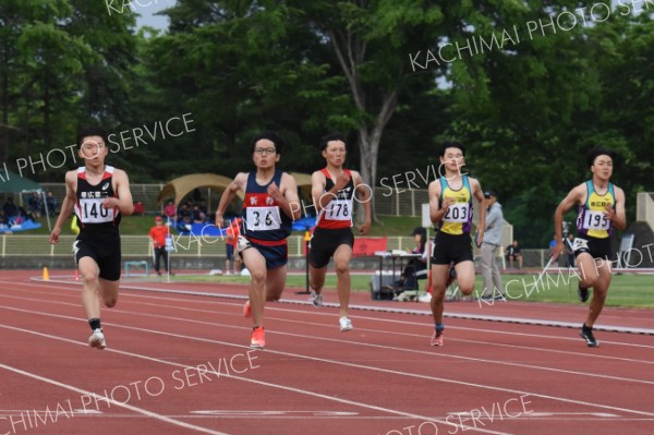 ３年男子１００㍍決勝