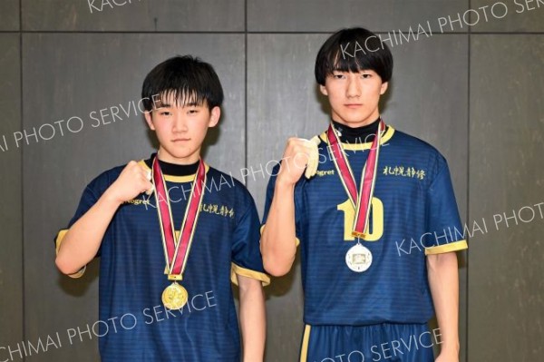 男子優勝の札幌静修に所属する