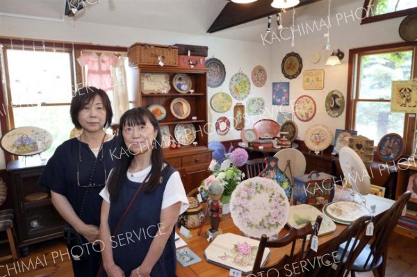 感性あふれるトールペイント見て　山根さん教室、２２日まで作品展～こぼれ話