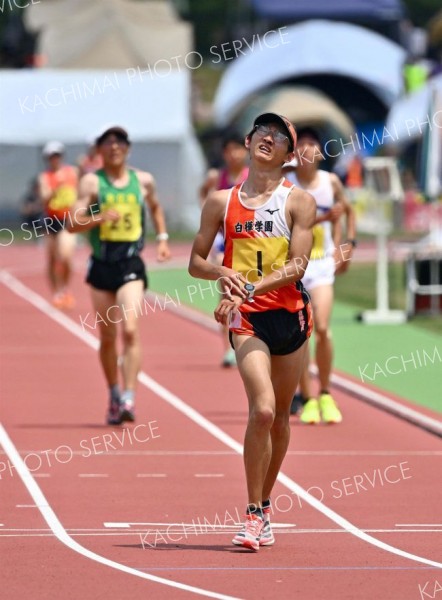 （白樺学園）初Ｖ　道高体連陸上競技