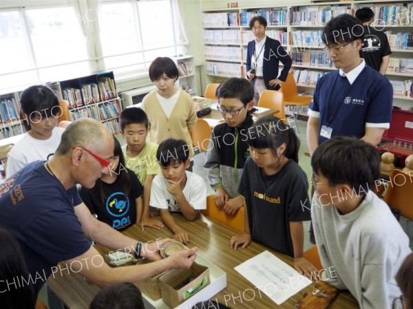 まくべつ夏フェスタ花火でＷＳ　幕別途別小