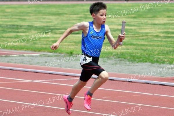道小学生陸上記録会帯広会場
