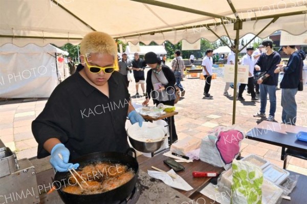 ことしも大人気だった農大コロッケ