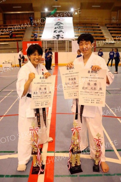 十勝勢８選手が組手上級Ｖ　国際空手協会全北海道大会 2