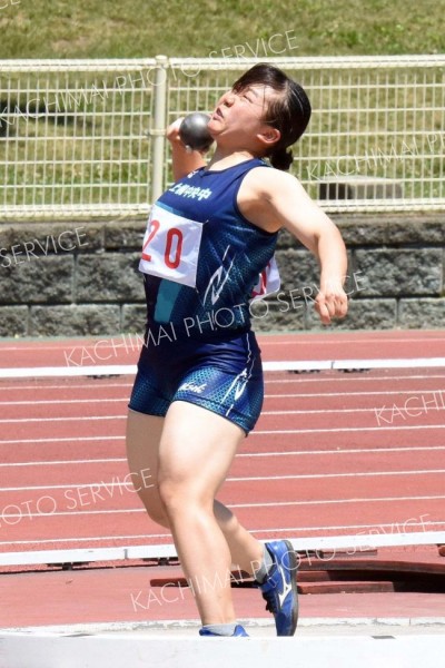 女子砲丸投げ