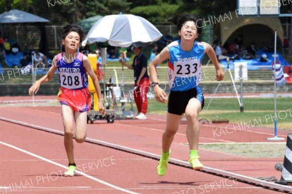 １年男子１５００メートル決勝