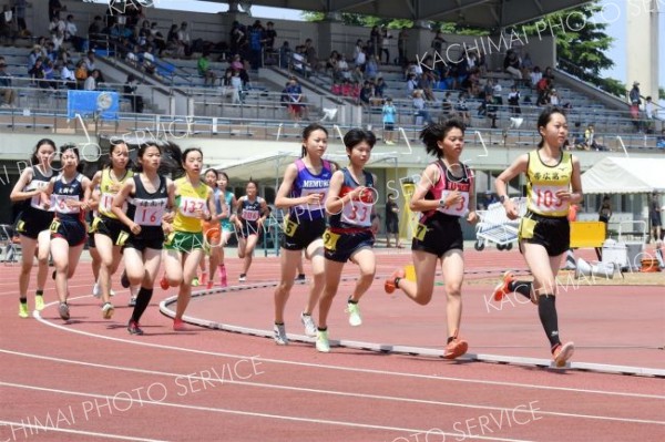 女子１５００メートル決勝
