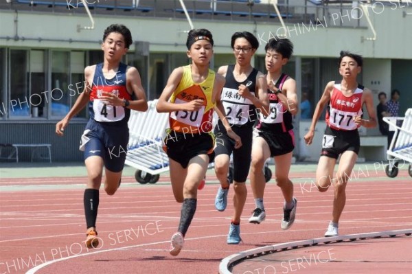 男子８００メートル決勝２組