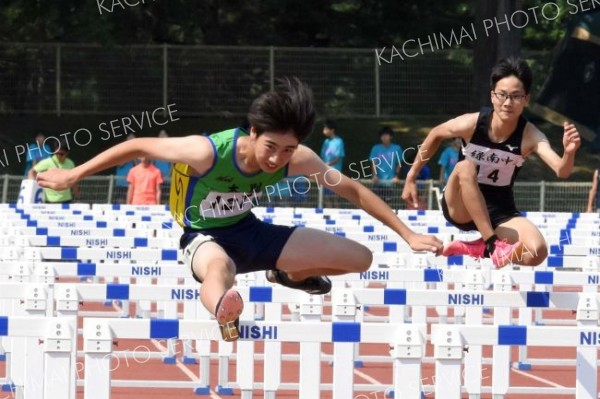 【男子１１０メートル障害決勝】初の１５秒台となる１５秒８９をマークした