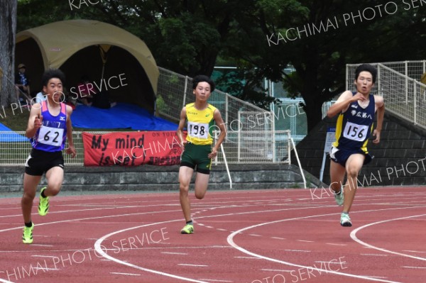 男子２００㍍準決勝１組