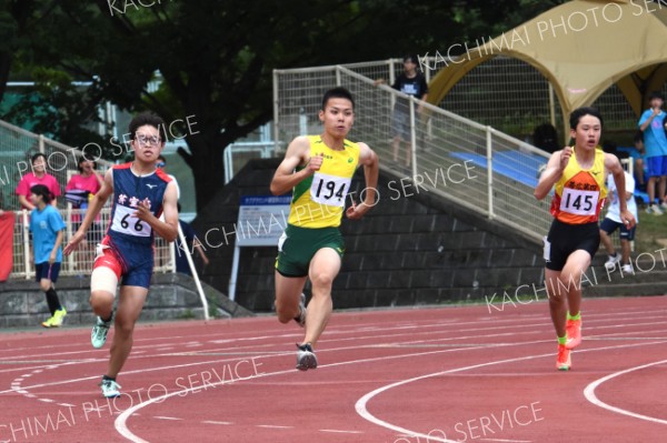 男子２００㍍準決勝4組