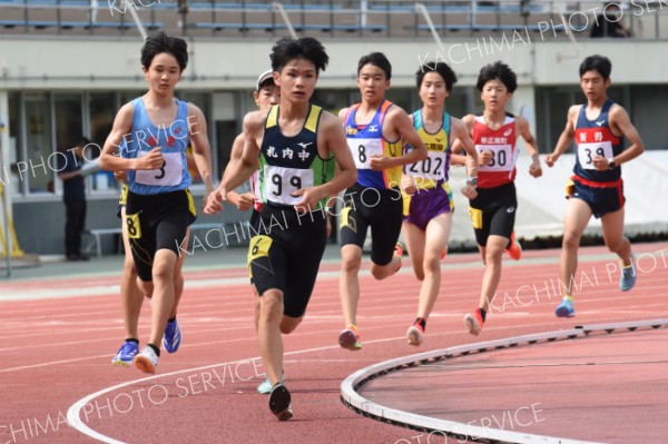 男子１５００㍍予選１組