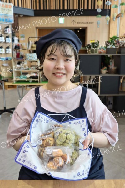 独立目指して菓子類販売　上士幌町～談らん