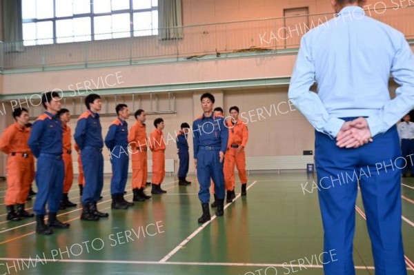 道救助技術指導会出場の１８人が抱負　とかち広域消防局で激励会