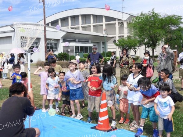 子どもたち思い出いっぱい　浦幌で「まつり」