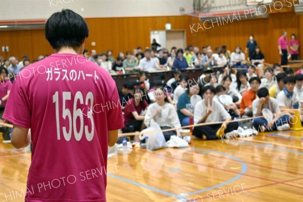普段の学校生活では表せない自己主張も学校祭の醍醐味（写真は本別高校）