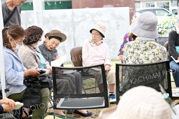 帯広空襲当時について語る