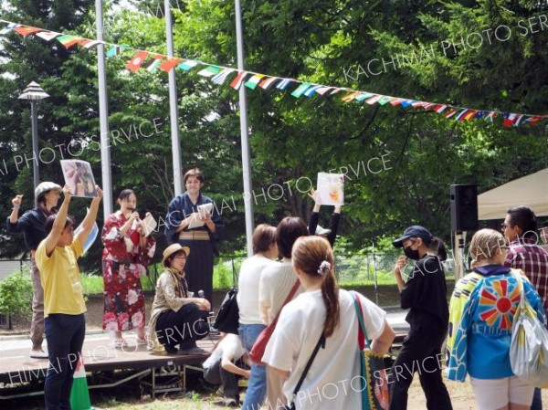 クイズなどで盛り上がったステージイベント