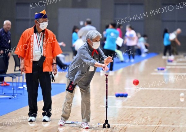 約１００人がボッチャ楽しむ　とかち身体障害者スポーツ交流大会 2