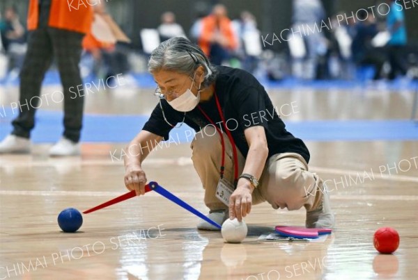 約１００人がボッチャ楽しむ　とかち身体障害者スポーツ交流大会 7