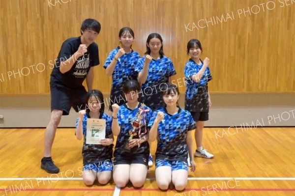 女子団体戦準優勝の上士幌