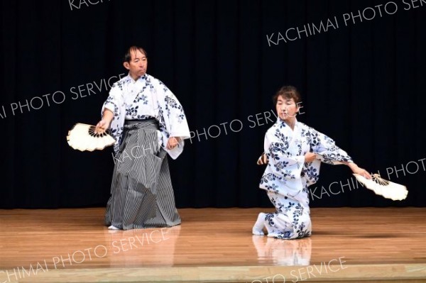 日本舞踊、涼やかに　北村流松陰会「夏を舞う会」