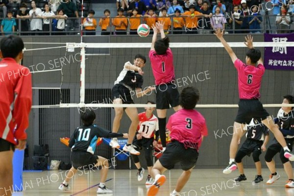 下音更女子４連覇、帯南町男子８年ぶりＶ　全十勝中学夏季バレー 20