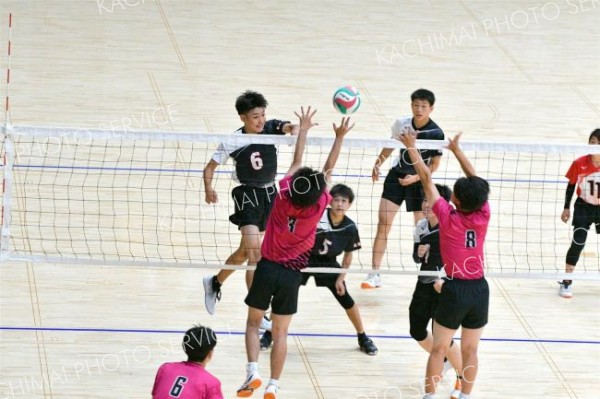 下音更女子４連覇、帯南町男子８年ぶりＶ　全十勝中学夏季バレー 21