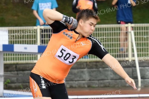 高校男子砲丸投げ決勝