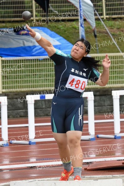 女子砲丸投げ決勝
