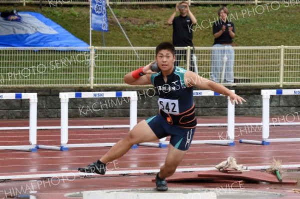 少年Ｂ男子砲丸投げ決勝