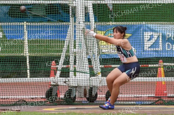 女子ハンマー投げ決勝