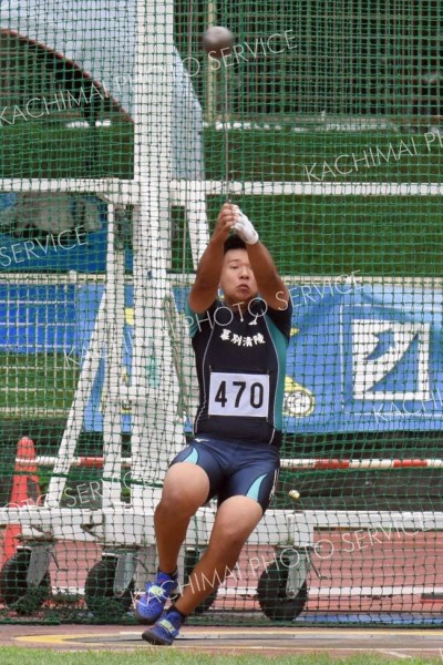 高校男子ハンマー投げ決勝