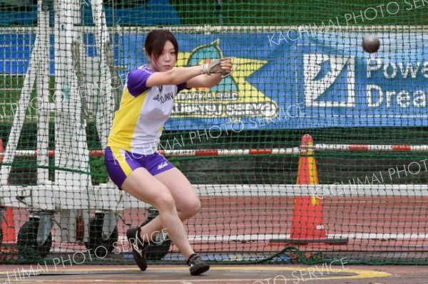 女子ハンマー投げ決勝