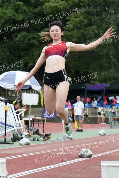 女子走り幅跳び決勝
