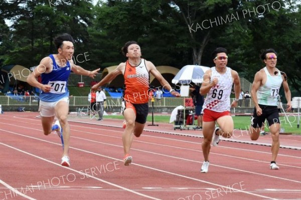 【男子１００メートル決勝】
