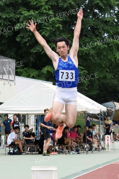 男子走り幅跳び決勝