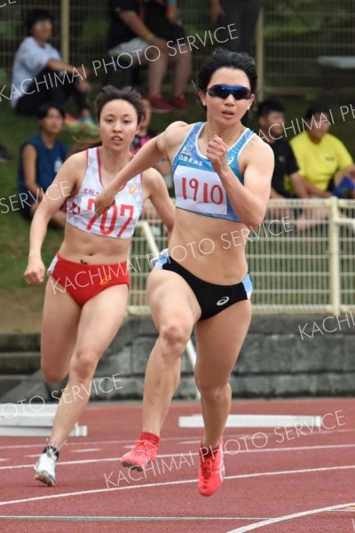女子２００メートル決勝１０組
