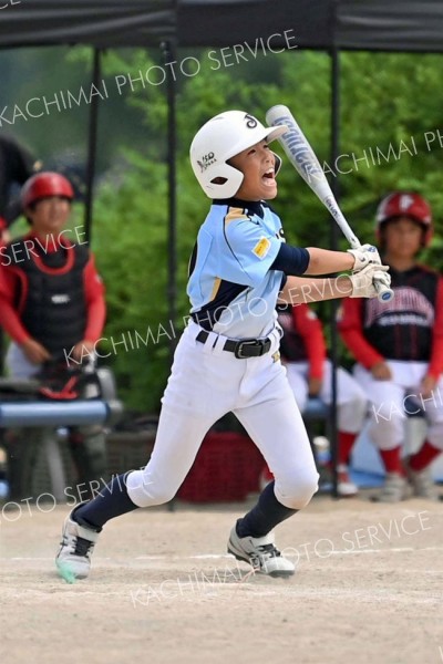 栄オールスターズがＶ　軟式野球帯広ちびっこ大会