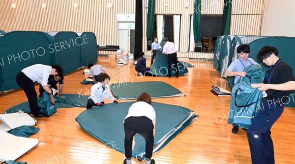 沿岸４町の避難所に１７４人　十勝港最大波７０センチ 3