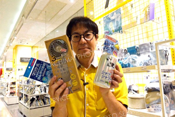 猛暑乗り切る多彩なグッズ　「帯広ロフト」でお薦め聞く