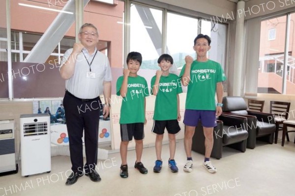 本別陸上少年団の児童が全道大会出場報告