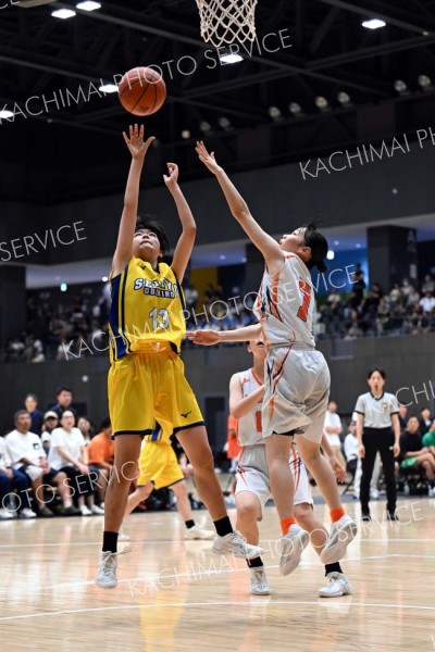帯西陵女子２年連続の決勝進出、全国へ　道中学バスケ