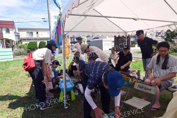 ぷれいおんと町内会共催のこども夏まつり　地域交流の場づくり　きぼう第２児童公園 2