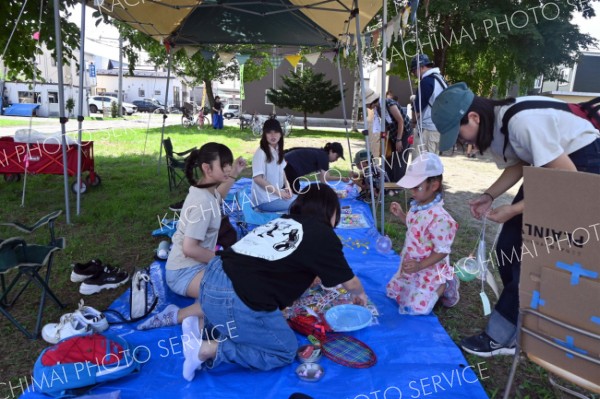 ぷれいおんと町内会共催のこども夏まつり　地域交流の場づくり　きぼう第２児童公園 5