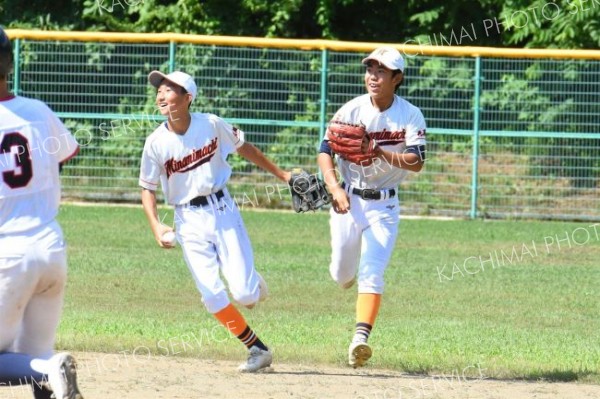 準決勝　帯南町中―浦河・様似・えりも中