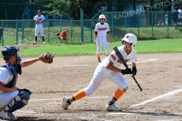 準決勝　帯南町中―浦河・様似・えりも中